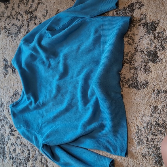 Mossimo Vneck Cardigan size XXL like new 3/4 sleeves long - Picture 4 of 4